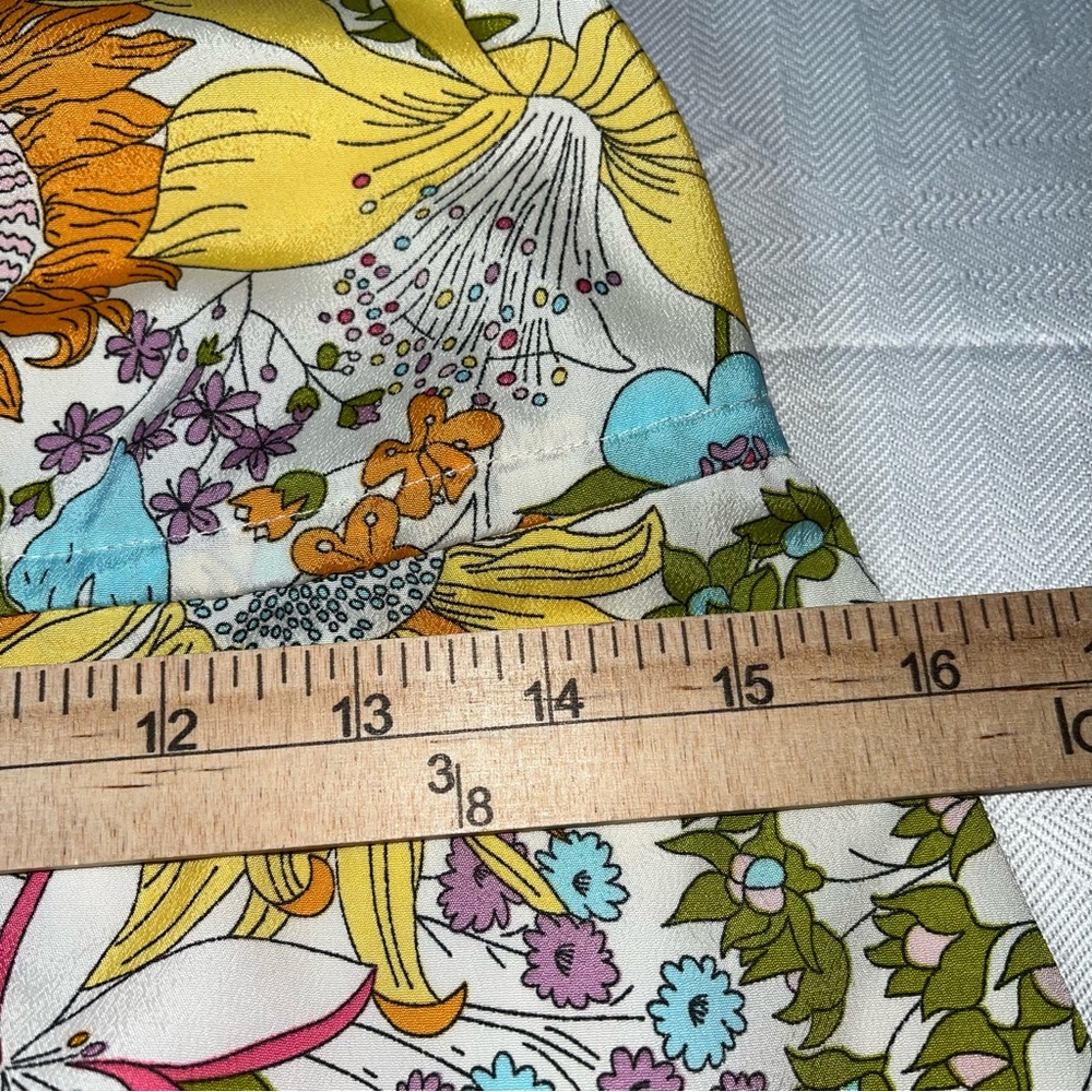 Liberty of London for Target Floral Ruffle Halter Dress Tie Elastic Waist XS - Picture 10 of 10